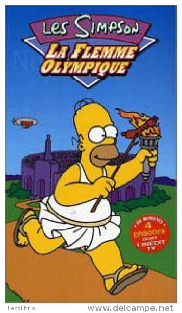 Les Simpson   °°°°°  La Flemme Olympique - Infantiles & Familial