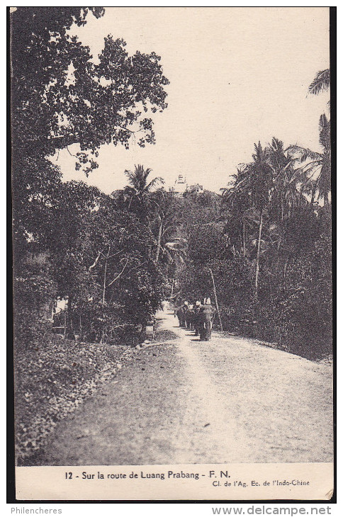 CPA - (Laos) Sur La Route De Luang Prabang - Laos