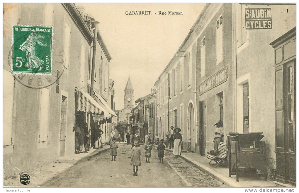 Gabarret : Rue Marsan - Gabarret
