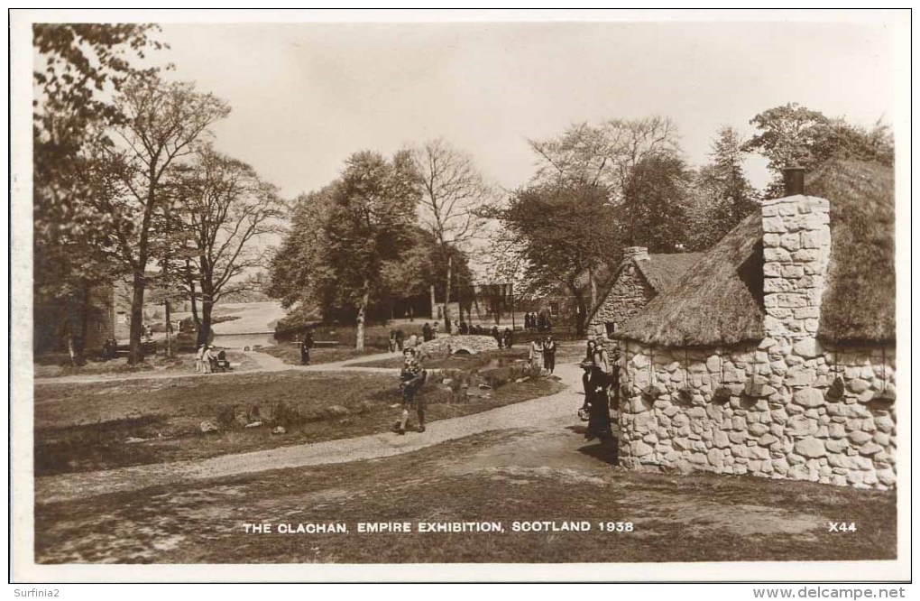 1938 SCOTLAND EXHIBITION -THE CLACHAN RP  Gls25 - Exhibitions