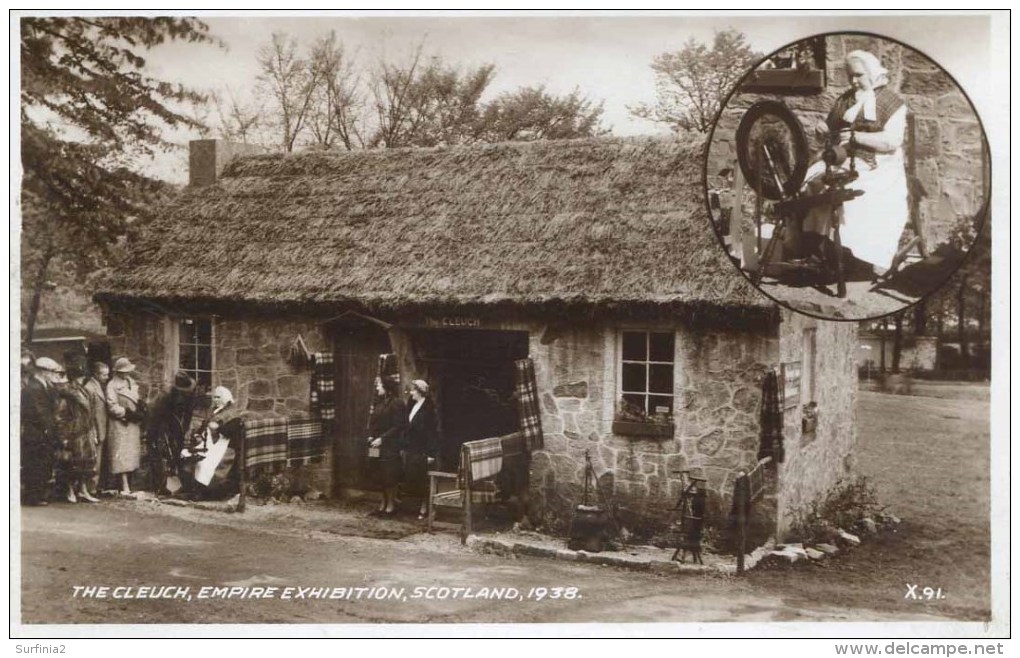 1938 SCOTLAND EXHIBITION -THE CLEUCH RP  Gls28 - Exhibitions