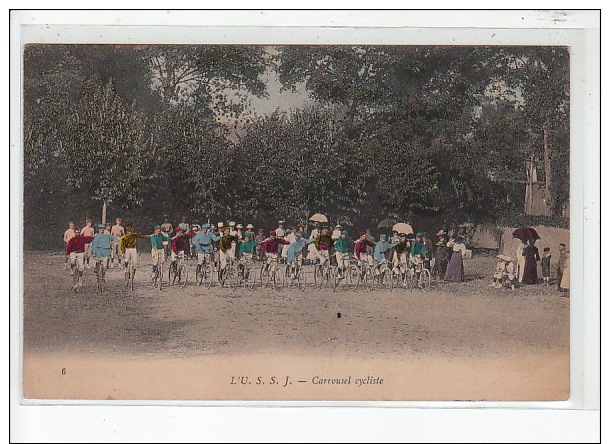 JOIGNY - L'U.S.S.J.  - Carrousel Cycliste - Très Bon état - Joigny