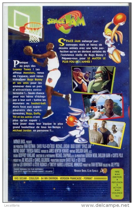 Space Jam °°°° Bugs Bunny Et Michael Jordan - Enfants & Famille