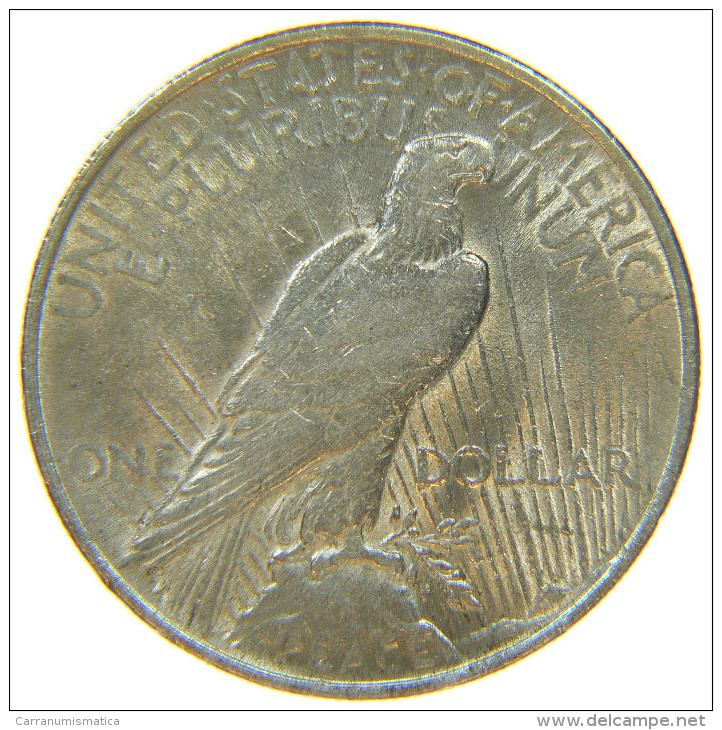 STATI UNITI ONE DOLLAR 1924 (P)  AG SILVER - 1921-1935: Peace (Pace)