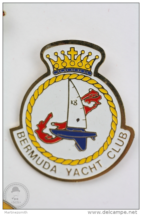Bermuda Yacht Club - Pin Badge  #PLS - Barcos