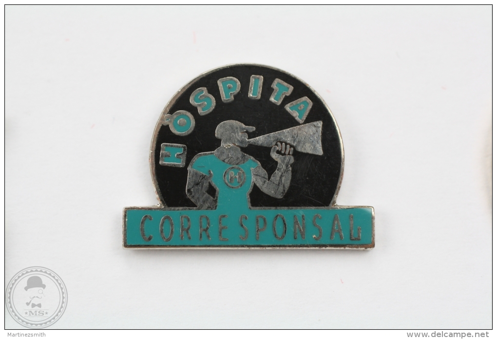 Hospital Corresponsal -  Pin Badge  #PLS - Medici