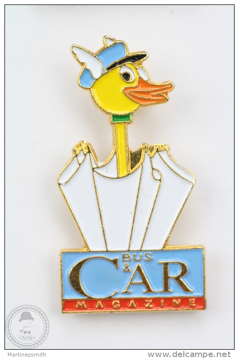 Bus & Car Magazine France - Pin Badge  #PLS - Otros & Sin Clasificación