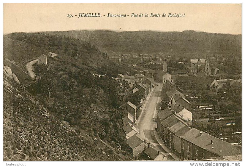 Jemelle. Panorama - Vue De La Route De Rochefort - Rochefort