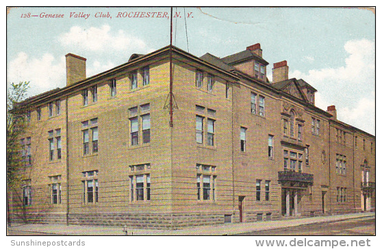 Genesee Valley Club Rochester New York 1910 - Rochester