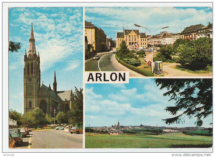 ARLON AREL  AARLEN BELGIO VEDUTE F/G VIAGGIATA 1982 - Arlon