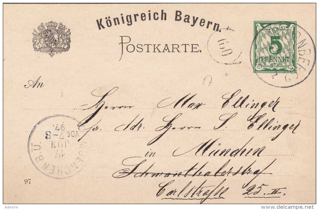 Litho XII. Deutsches Bundesschießen Nürnberg 1897 - Nürnberg