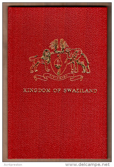 J0023 SWAZILAND 1974, Swaziland Post Presentation Book At 1974 UPU Congress, Lausanne - Swaziland (1968-...)