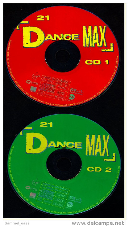 Doppel CD  -  Dance Max 21  -   Electronic , Hip Hop  -  Von 1997 - Rap & Hip Hop