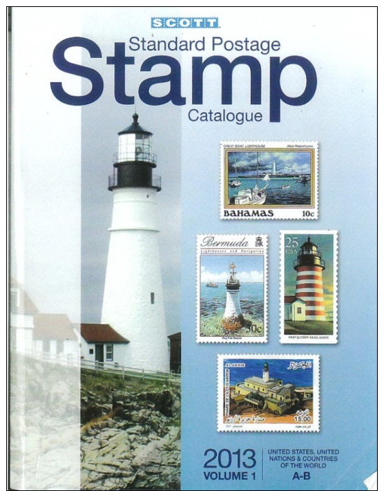 2013 SCOTT Standard Postage Stamp Catalogue - Stati Uniti