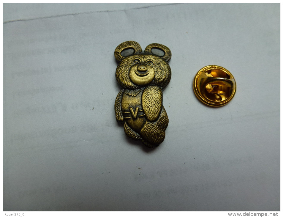 Beau Pin´s En Relief , Mascotte JO , Koala - Animaux