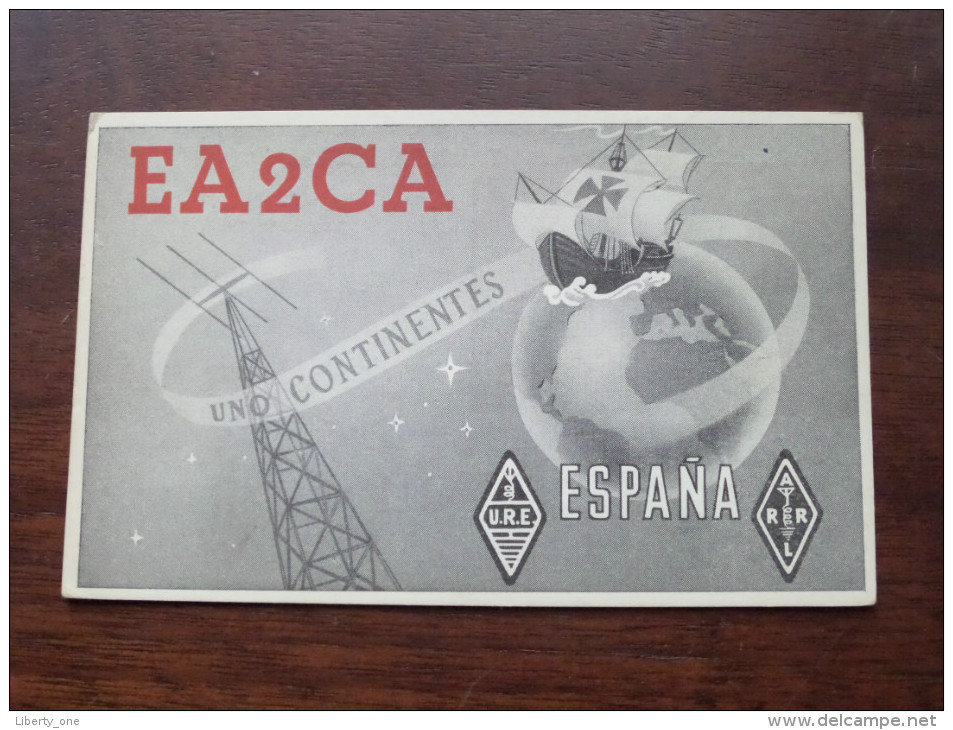 ESPANA ( EA2CA ) CB Radio - Juan Repiso Conde - 1957 ( Zie Foto Voor Details ) - Radio Amateur