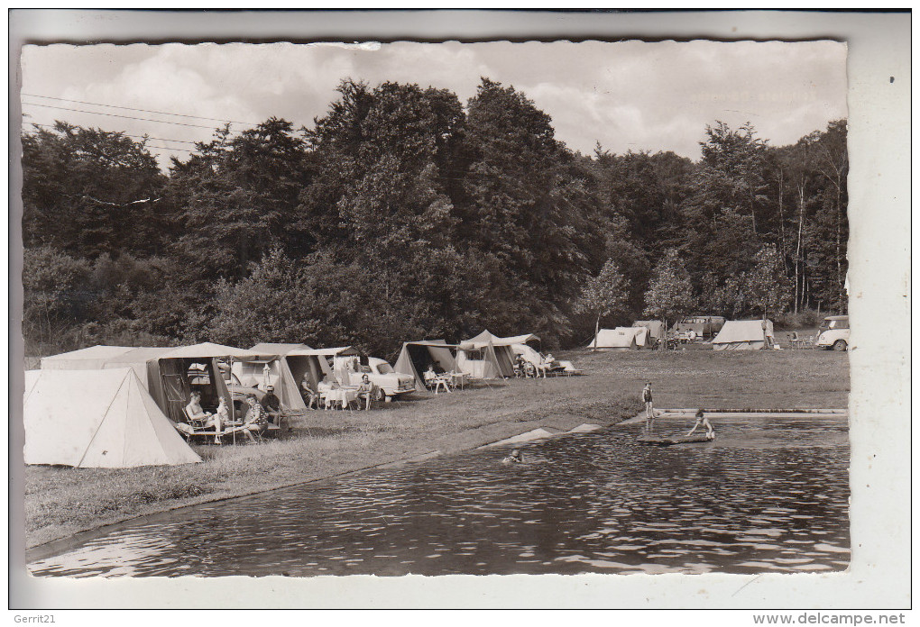 4530 IBBENBÜREN - DÖRENTHE, Zeltplatz / Camping, 1963 - Ibbenbueren