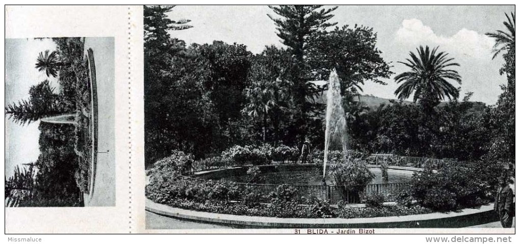 AFRIQUE ALGÉRIE BLIDA JARDIN BIZOT - Blida