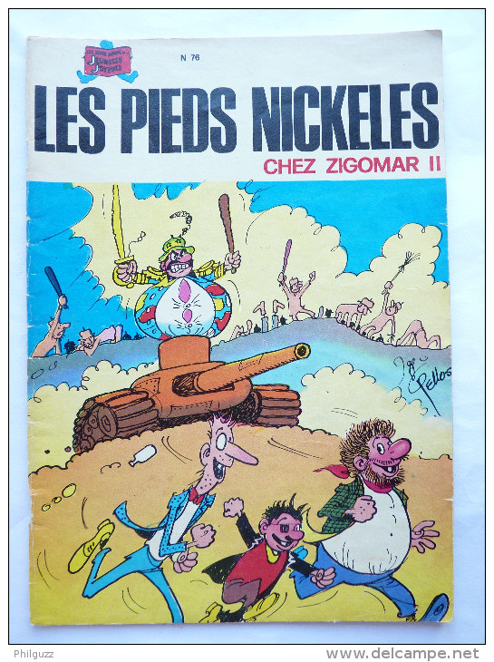 LES PIEDS NICKELES 76 Chez Zigomar II - SPE - PELLOS - Pieds Nickelés, Les