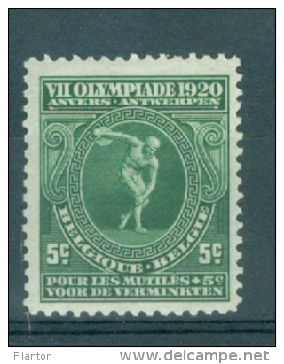 BELGIE - OBP Nr 179 - VIIe Olympiade (Antwerpen) - MNH** - Cote 6,25 € - Nuevos