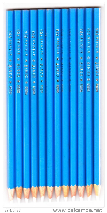 SCOLAIRES RENTREE DES CLASSES 12 CRAYONS D'ARDOISE N° 706 CONTE MADE IN FRANCE PAPETERIE MATERNELLE CEI CE2 CM1 CM2 - 6-12 Years Old