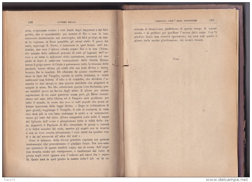 GIARRE   1919  /    Casa Editrice D.r Pietro LISI  " IL PREDICATORE CATTOLICO "_  RIPOSTO - Tip. " DANTE ALIGHERI " - Religione