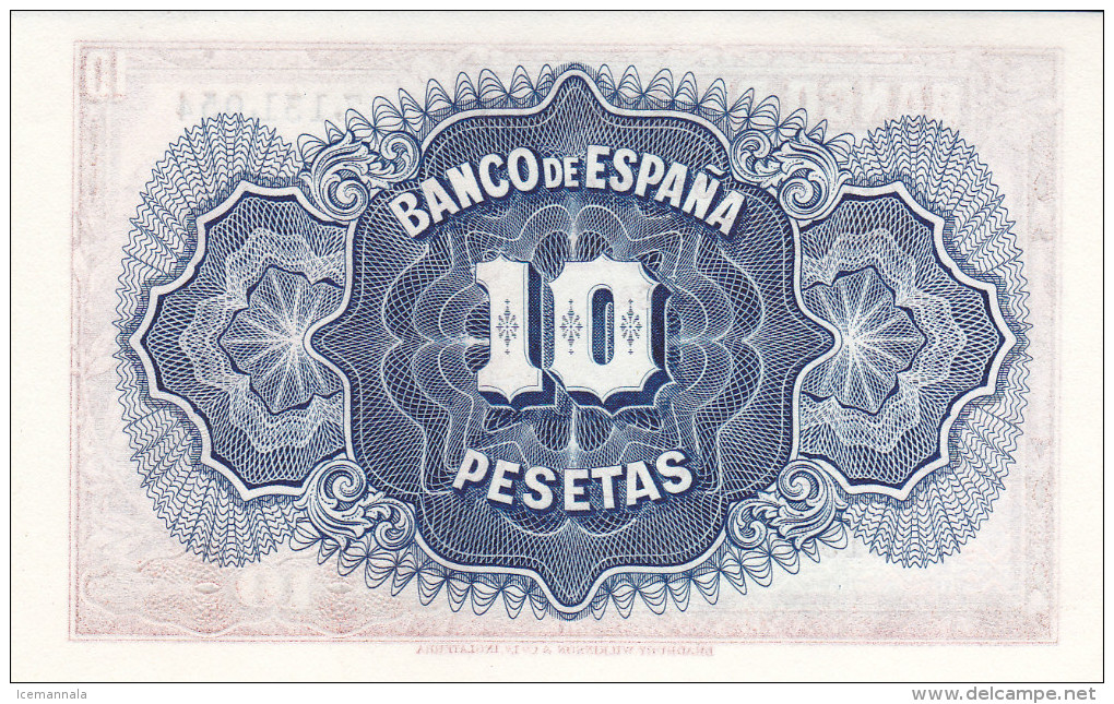 10 PTS  2ª REPUBLICA  1935 - 10 Pesetas