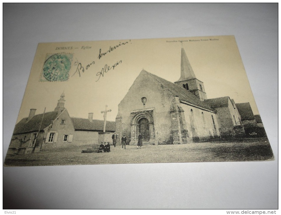 DORNES Eglise - Autres & Non Classés