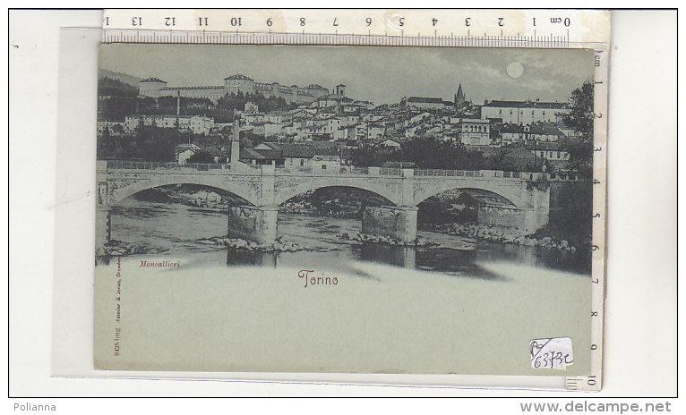 PO6373C# TORINO - MONCALIERI - PONTE SUL PO   No VG - Moncalieri