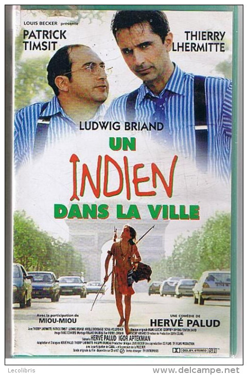 Un Indien Dans La Ville °°° Patrick Timsit Et Thierry Lhermitte - Action, Adventure