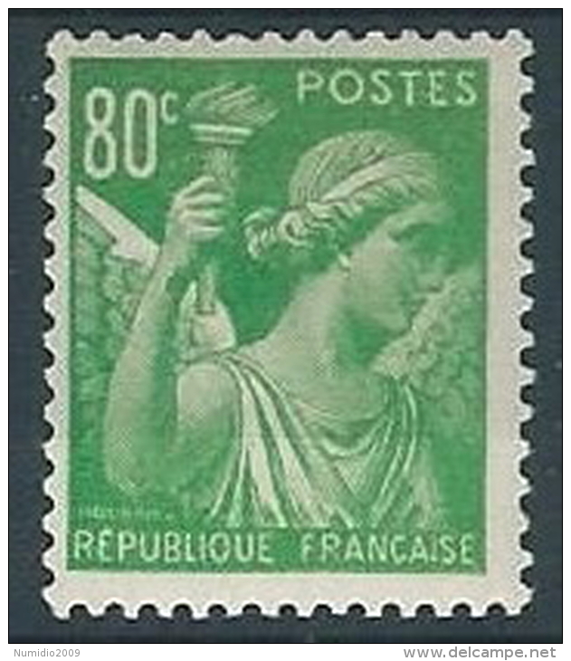 1944 FRANCIA IRIS 80 CENT MH * - EDF168 - 1939-44 Iris