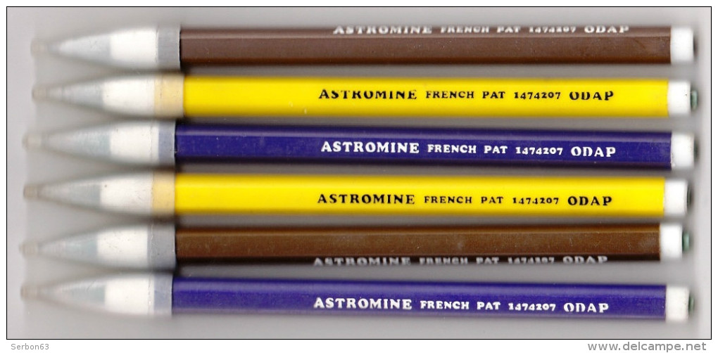 SCOLAIRES RENTREE DES CLASSES 6 CRAYONS ASTROMINE FRENCH PAT 1474207 ODAP - PAPETERIE ECOLE COLLEGE CEI CE2 CM1 CM2 - 6-12 Ans