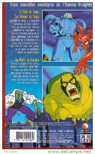 Spider-man °°° La Piqure Du Scorpion - Cartoons