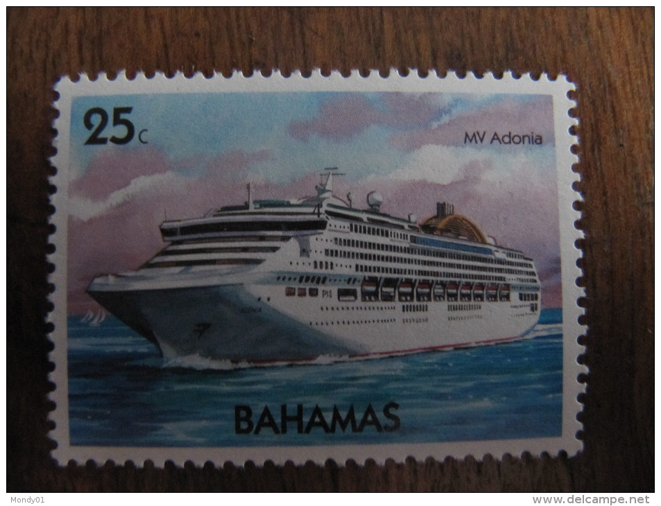 2130  Tourisme Croisiere Navire Ship 2004 Bahamas MV Adomia Cruise - Hostelería - Horesca