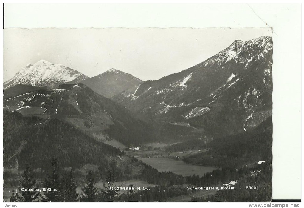 N.O.64  ---   4 POSTKARTE LUNZER SEE - Zwettl