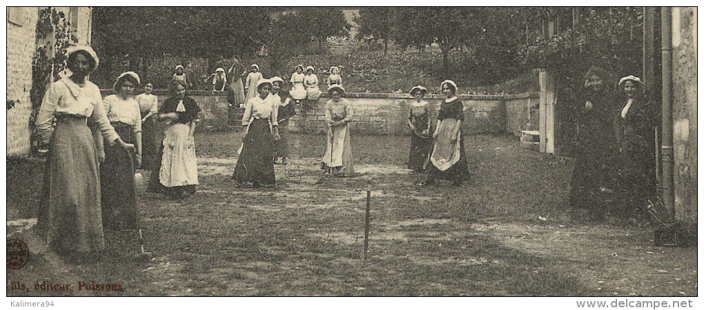 HAUTE-MARNE  /  POISSONS  /  VILLEGIATURE  /  LA  COLONIE  PARISIENNE  ( Partie Féminine De CROQUET ) - Andere & Zonder Classificatie