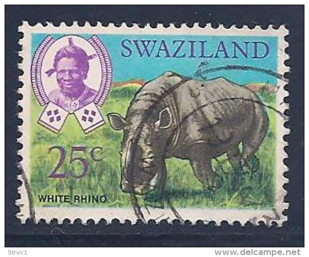 Swaziland, Scott # 171 Used White Rhino, 1969 - Swaziland (1968-...)