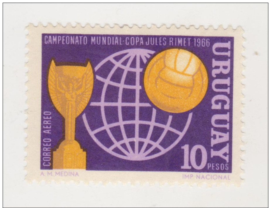 Uruguay World Cup England 1966 MNH Nice - 1966 – Angleterre