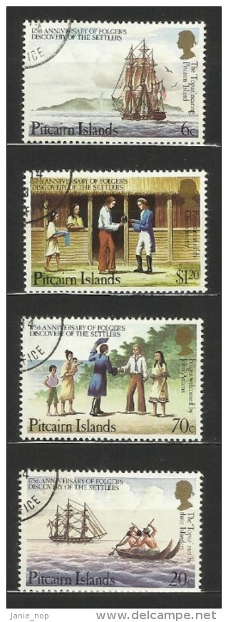 Pitcairn Islands 1983 Discovery Used Set - Pitcairn