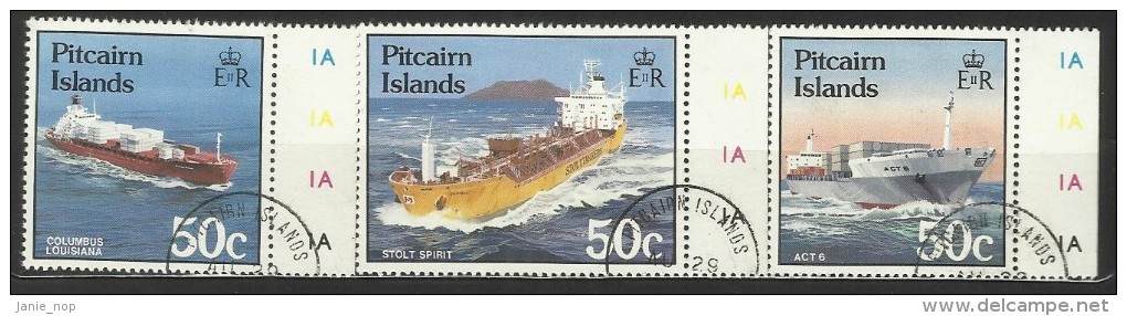 Pitcairn Islands 1985 Ships Used Set - Pitcairn