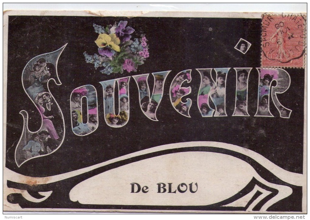 Blou.. "Souvenir De Blou" - Other & Unclassified