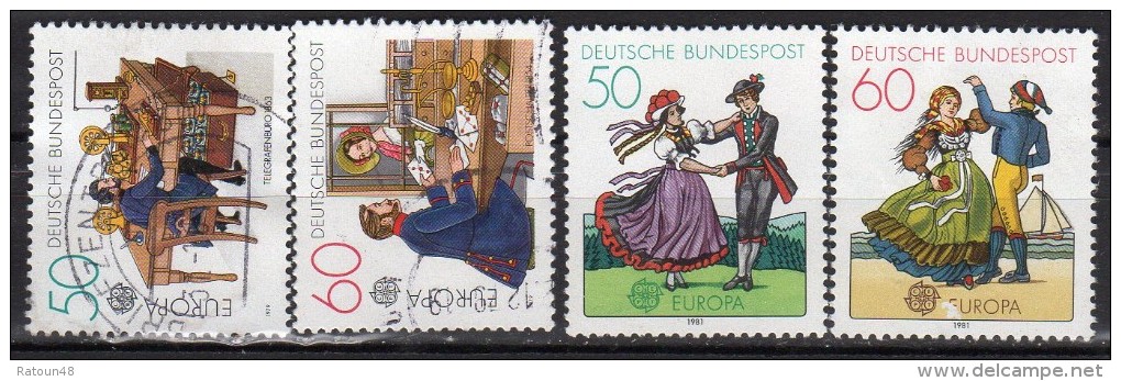 N° 855/56 Oblitéré  N° 928/29- Neuf Sg - Europa 1982 - ALLEMAGNE - Sammlungen