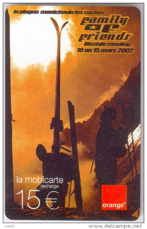 MOBICARTE-2002-FAMILY OF FRIEND - Kaarten Voor De Telefooncel (herlaadbaar)