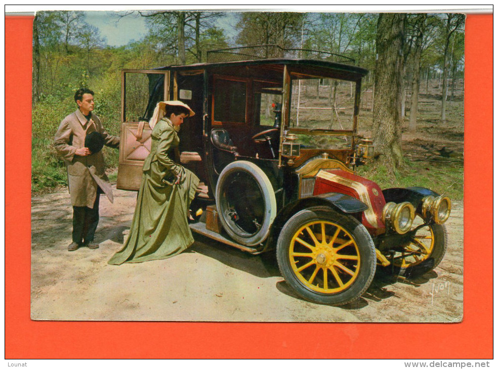 Automobile - Taxi Renault 1908 (pli Coin Inférieur Droit) - Taxis & Cabs