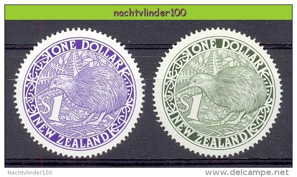 Nbm0117 FAUNA VOGELS KIWI BIRDS VÖGEL AVES OISEAUX NEW ZEALAND 1988 PF/MNH - Kiwi's