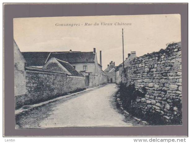 Gouzangrez - Rue Du Vieux Chateau - Autres & Non Classés