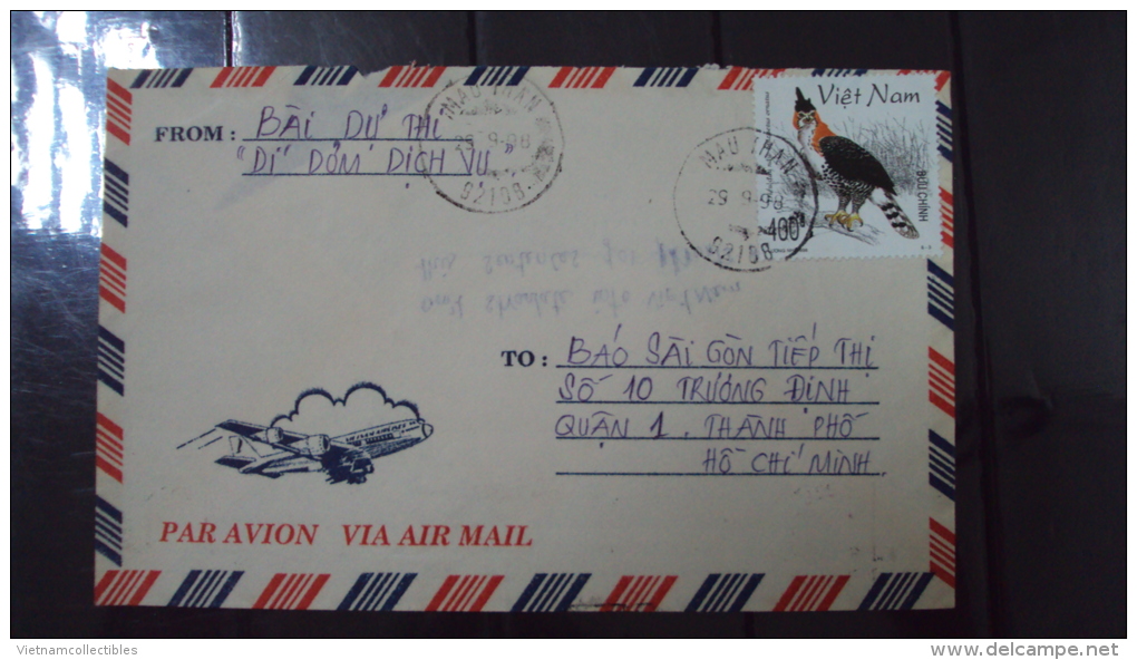 Vietnam Viet Nam Cover 1998 With Bird Stamp - Vietnam