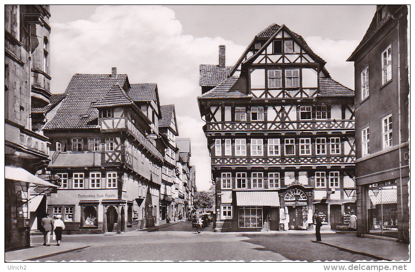 AK Hannoversch Münden - Alte Häuser In Der Langestraße - Ca. 1950 (7187) - Hannoversch Muenden