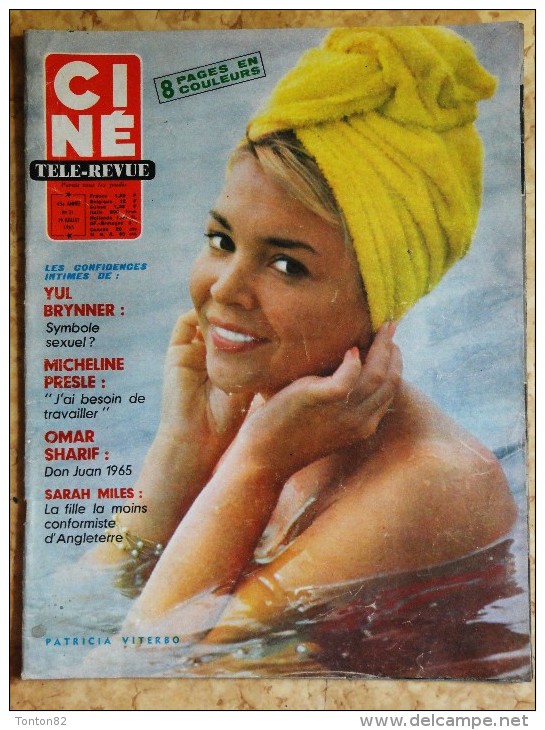 Ciné - Télé - Revue - N° 31 - 29 Juillet 1965 - Patricia Viterbo - Film