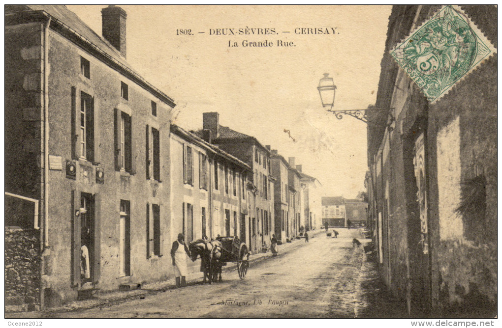 79 Cerisay. Grande Rue - Cerizay